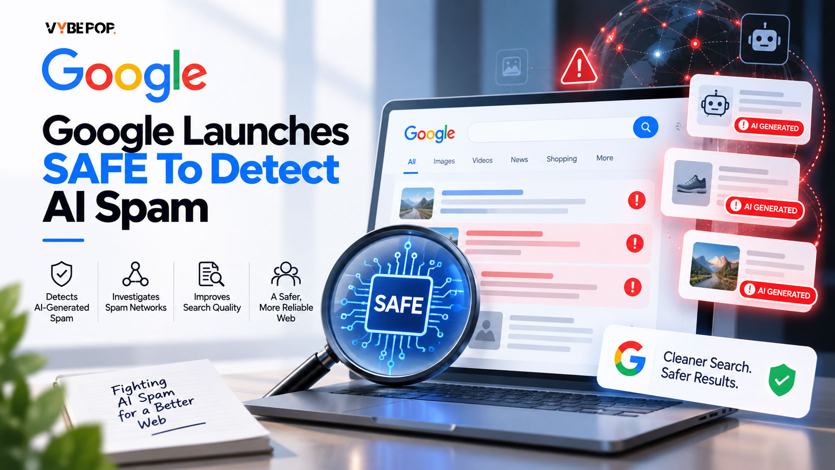 Google Launches SAFE To Detect AI Spam