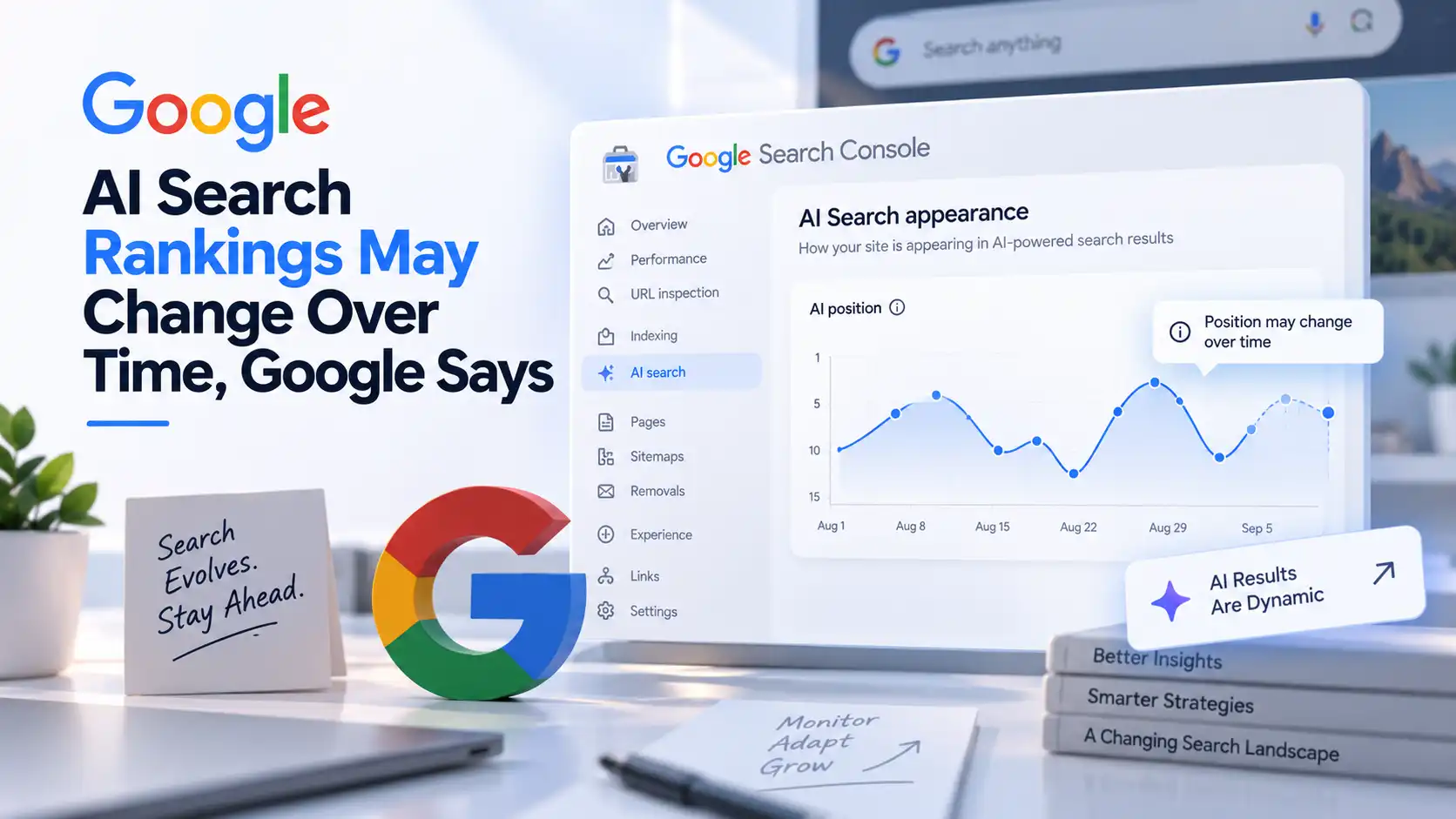 AI Search Rankings May Change Over Time, Google Says