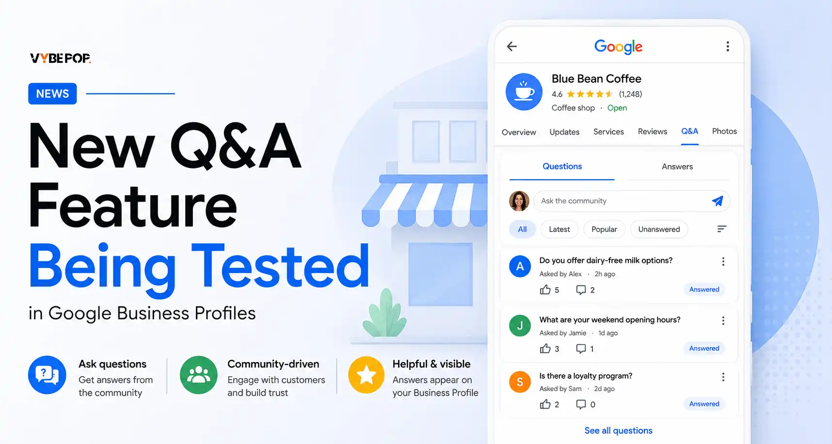 Google Tests Revamped Q&A Feature for Business Profiles