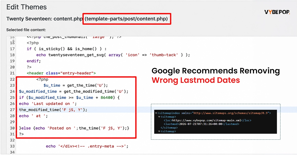 Google Says It's Better to Skip Incorrect Lastmod Dates in XML Sitemaps