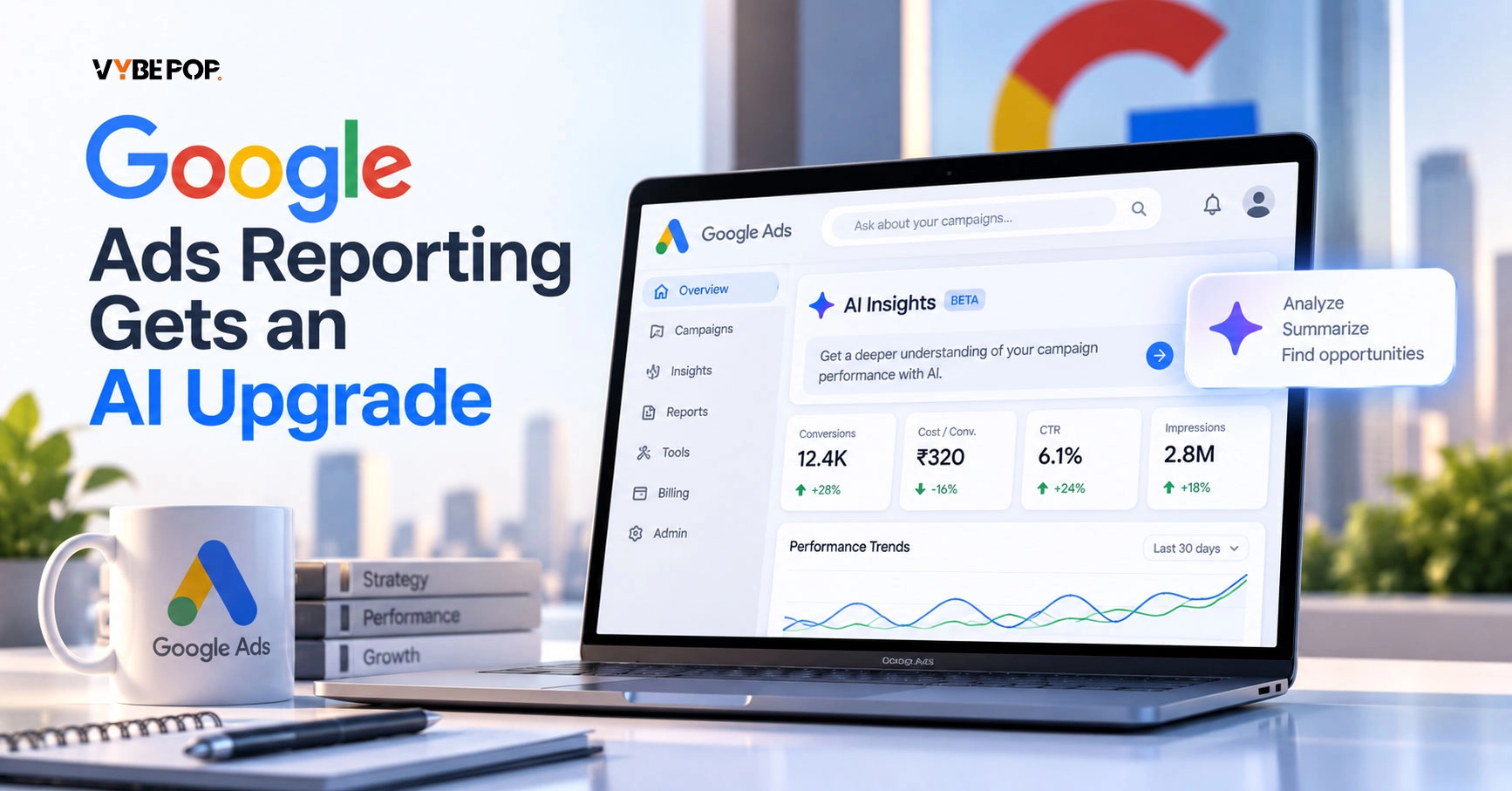 Google Ads Reporting Gets an AI Upgrade