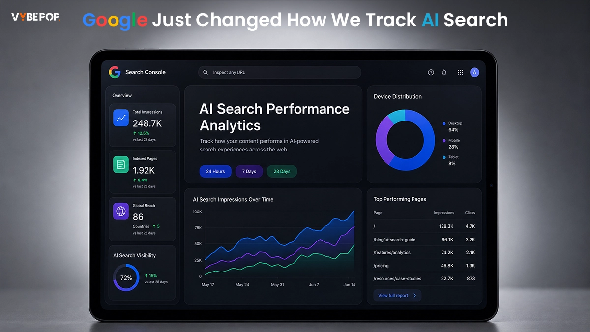 Google Search Console Now Reports AI Search Impressions