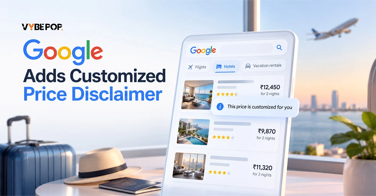 Google Adds Customized Price Disclaimer