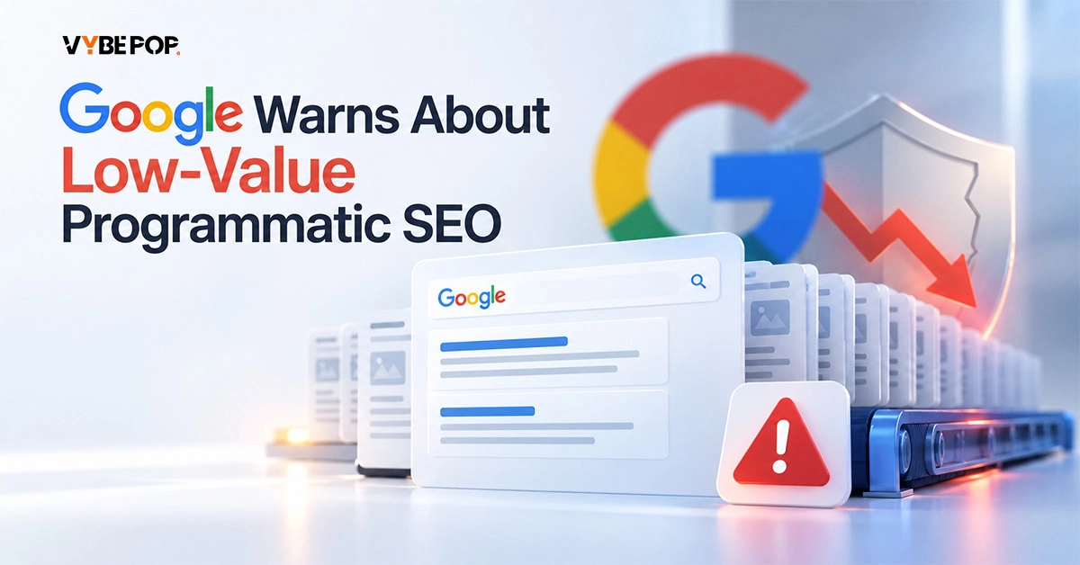 Google Warns About Low-Value Programmatic SEO