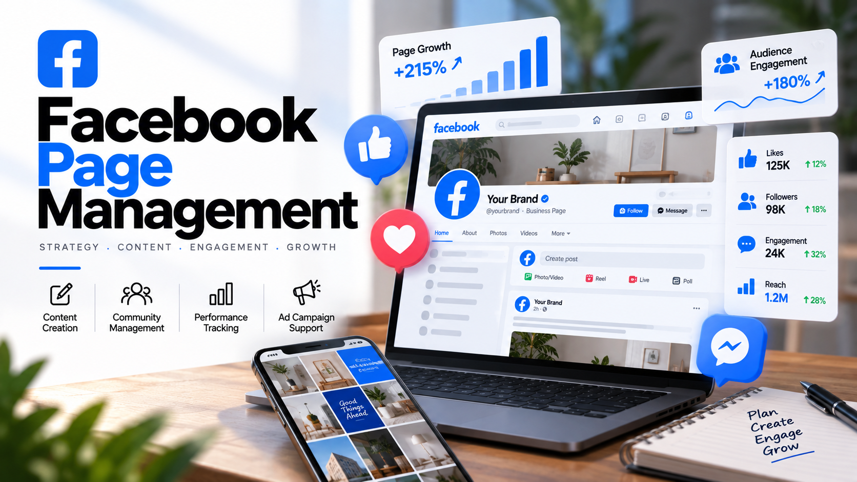 FB page management