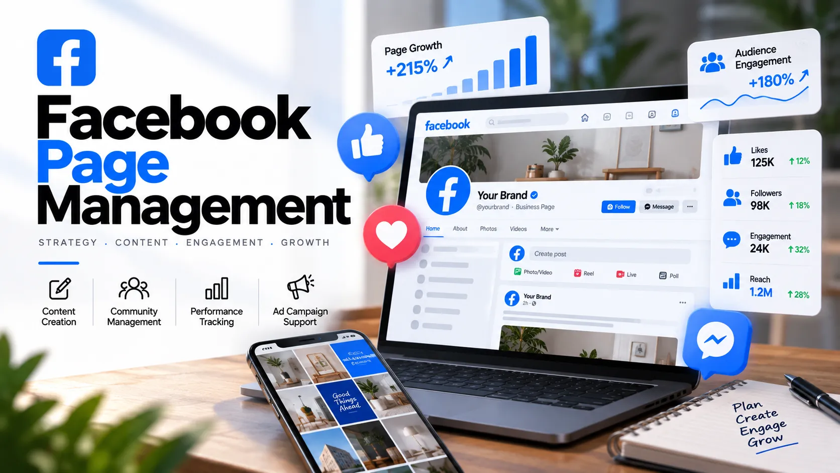 FB page management